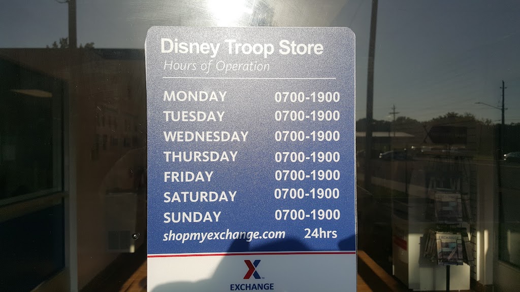 AAFES Disney Troop Store | Building 5929, Rhineland St, Fort Knox, KY 40121, USA | Phone: (502) 942-4245