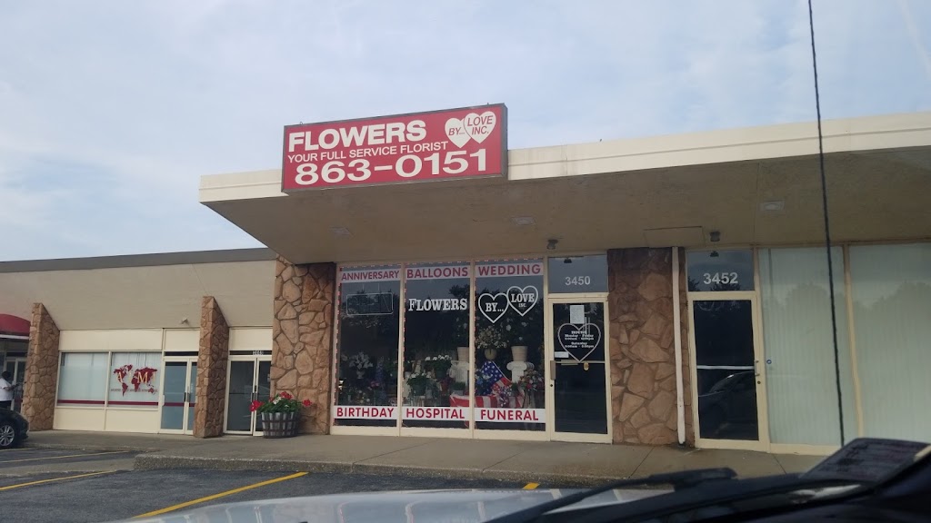 Flowers By Love Inc | 3450 S Hamilton Rd, Columbus, OH 43232, USA | Phone: (614) 863-0151