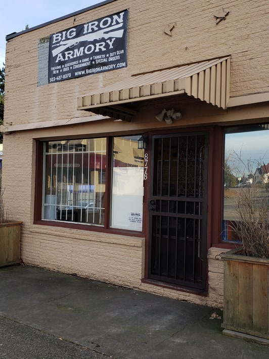 Big Iron Armory | 8778 NE Sandy Blvd, Portland, OR 97220, USA | Phone: (503) 427-8370