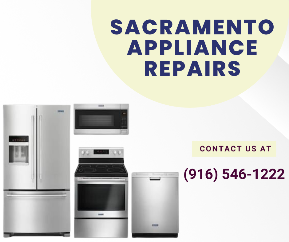 Sacramento Appliance Repairs | 3564 Gemini Way, Sacramento, CA 95827, USA | Phone: (916) 546-1222