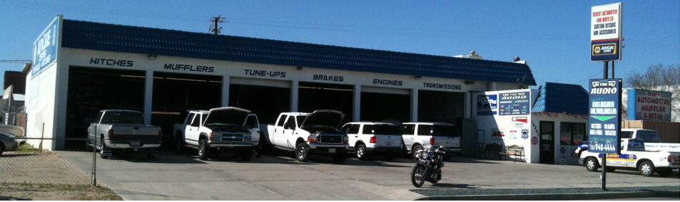 Desert Automotive Muffler and Hitch Company | 16281 Yucca St, Hesperia, CA 92345, USA | Phone: (760) 244-7183