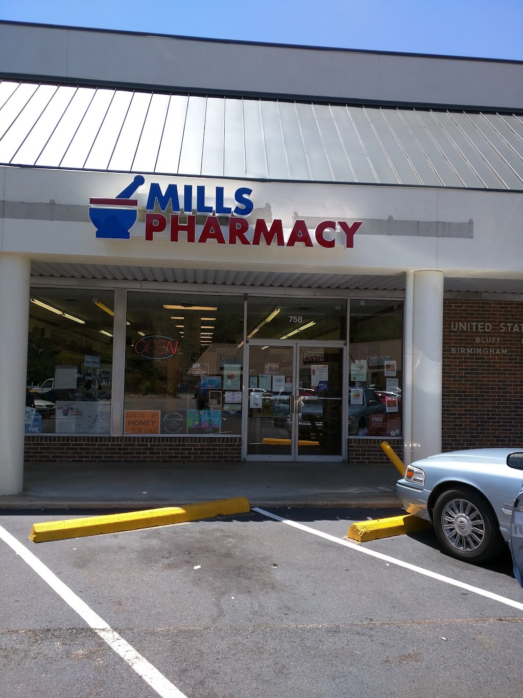 Mills Pharmacy At Bluff Park | 2148 Tyler Rd, Hoover, AL 35226 | Phone: (205) 823-9500