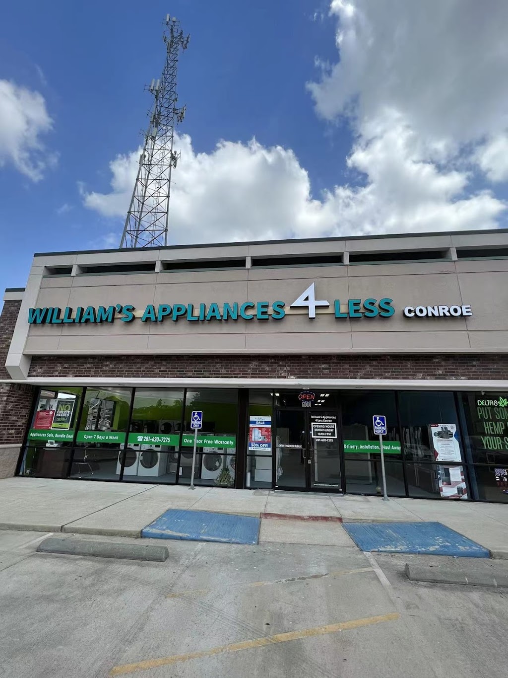 William’s Appliances 4 Less Conroe | 3570 Farm to Market Rd 1488 Ste 100, Conroe, TX 77384, USA | Phone: (281) 620-7275