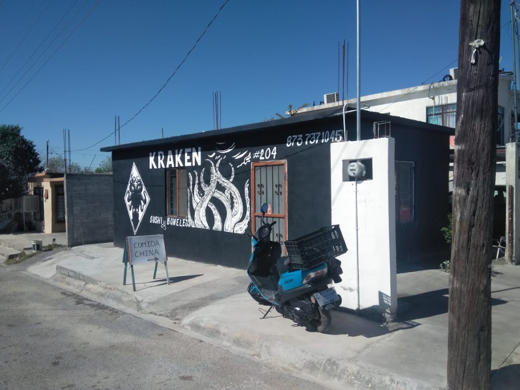 KRAKEN Sushi & Boneless | Algodones 204, Lázaro Cárdenas, Obrera, 65034 Anáhuac, N.L., Mexico | Phone: 873 737 1045