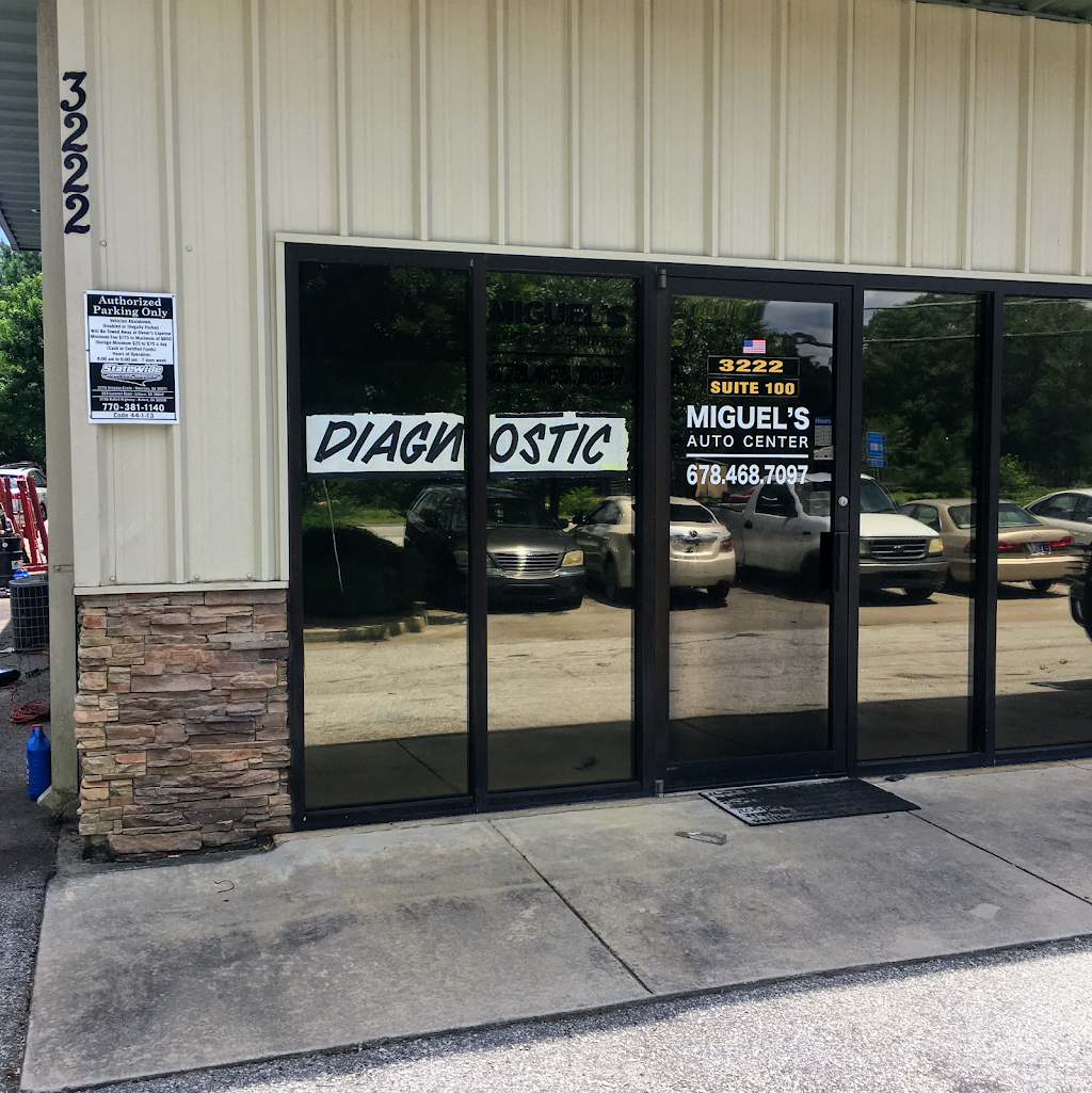 Miguels Auto Center | 3222 Lenora Church Rd Suite 100, Snellville, GA 30039, USA | Phone: (678) 468-7097