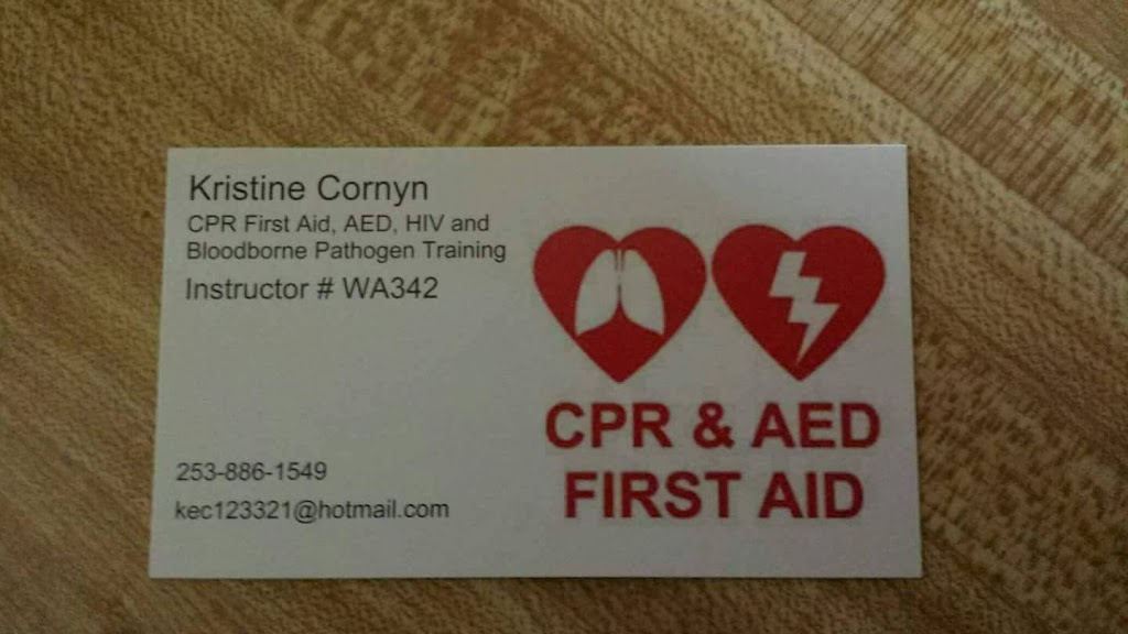 Kriss Cpr First Aid Co | 6518 24th St Ct NE, Tacoma, WA 98422 | Phone: (253) 886-1549