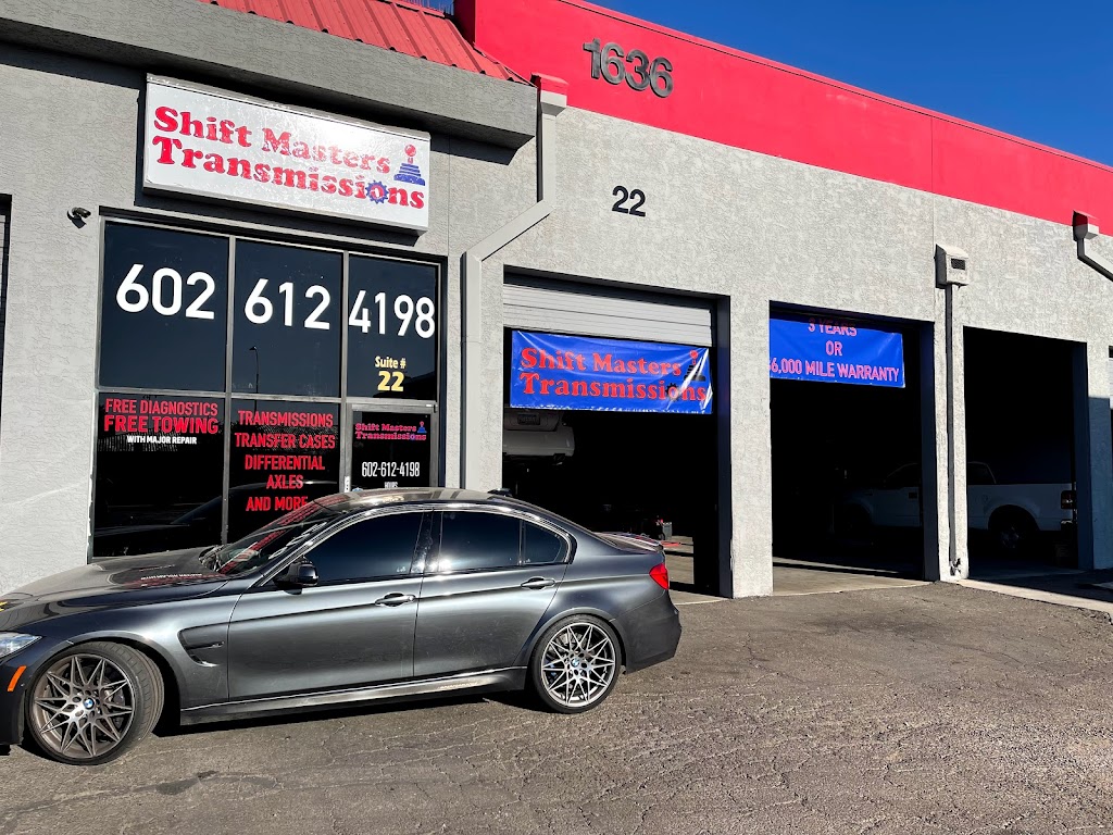 Shift Masters Transmissions | 1636 N 43rd Ave #22, Phoenix, AZ 85009, USA | Phone: (602) 612-4198