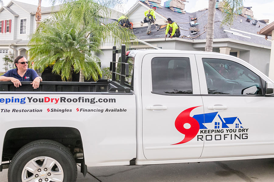 Keeping You Dry Roofing | 631 Triumph Ct unit 4, Orlando, FL 32805, USA | Phone: (407) 253-2221