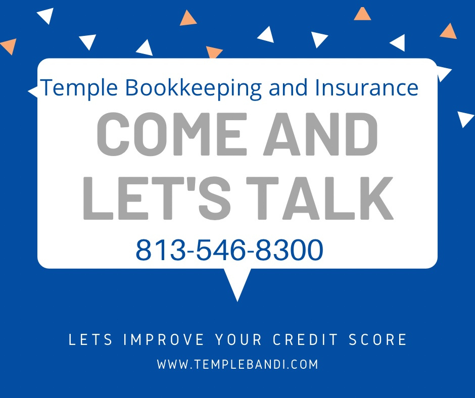 Temple Bookkeeping and Insurance | 30099 Merilee Pl, Wesley Chapel, FL 33545, USA | Phone: (813) 546-8300