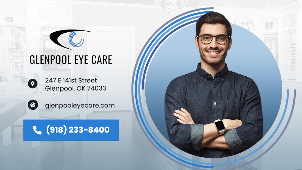 Glenpool Eye Care | 247 E 141st St, Glenpool, OK 74033, USA | Phone: (918) 291-1222