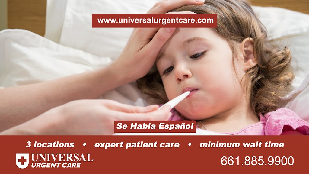 Universal Urgent Care-Brimhall | 8325 Brimhall Rd STE 100, Bakersfield, CA 93312, USA | Phone: (661) 679-6720