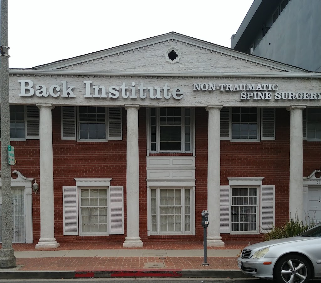 Back Institute | 920 S Robertson Blvd, Los Angeles, CA 90035, USA | Phone: (310) 659-8498