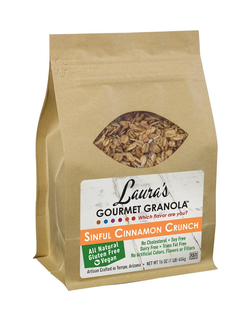 Lauras Gourmet Granola | 1032 W 23rd St, Tempe, AZ 85282, USA | Phone: (480) 460-2102