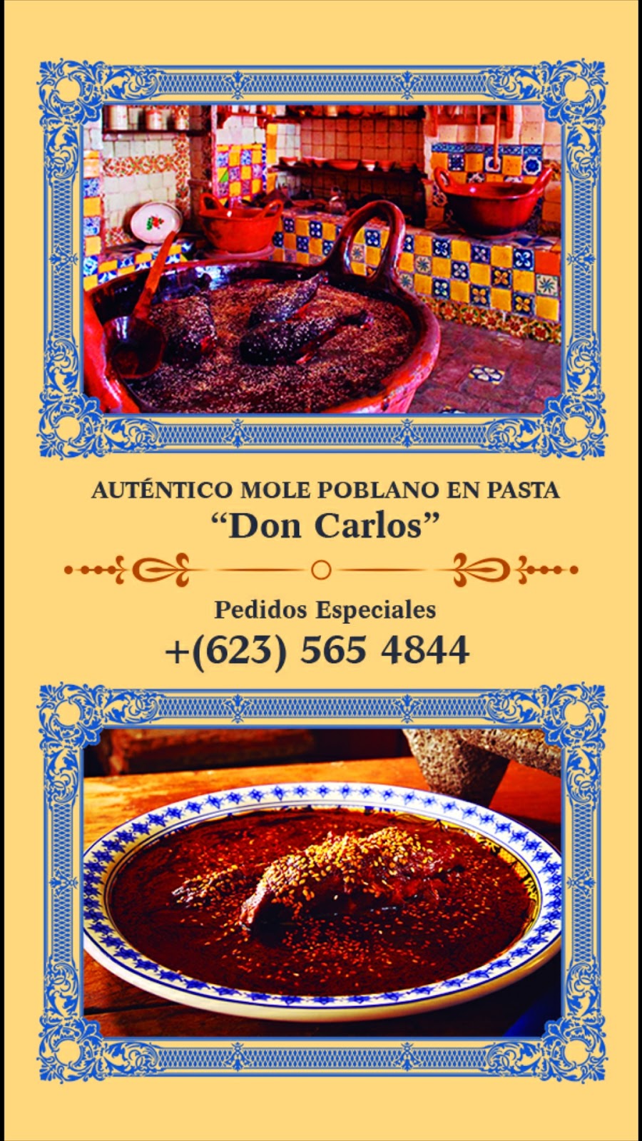 Mole Don Carlos | 8351 W Hubbell St, Phoenix, AZ 85037, USA | Phone: (623) 565-4844