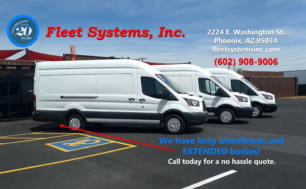 Fleet Systems, Inc. | 2224 E Washington St, Phoenix, AZ 85034, USA | Phone: (602) 908-9006