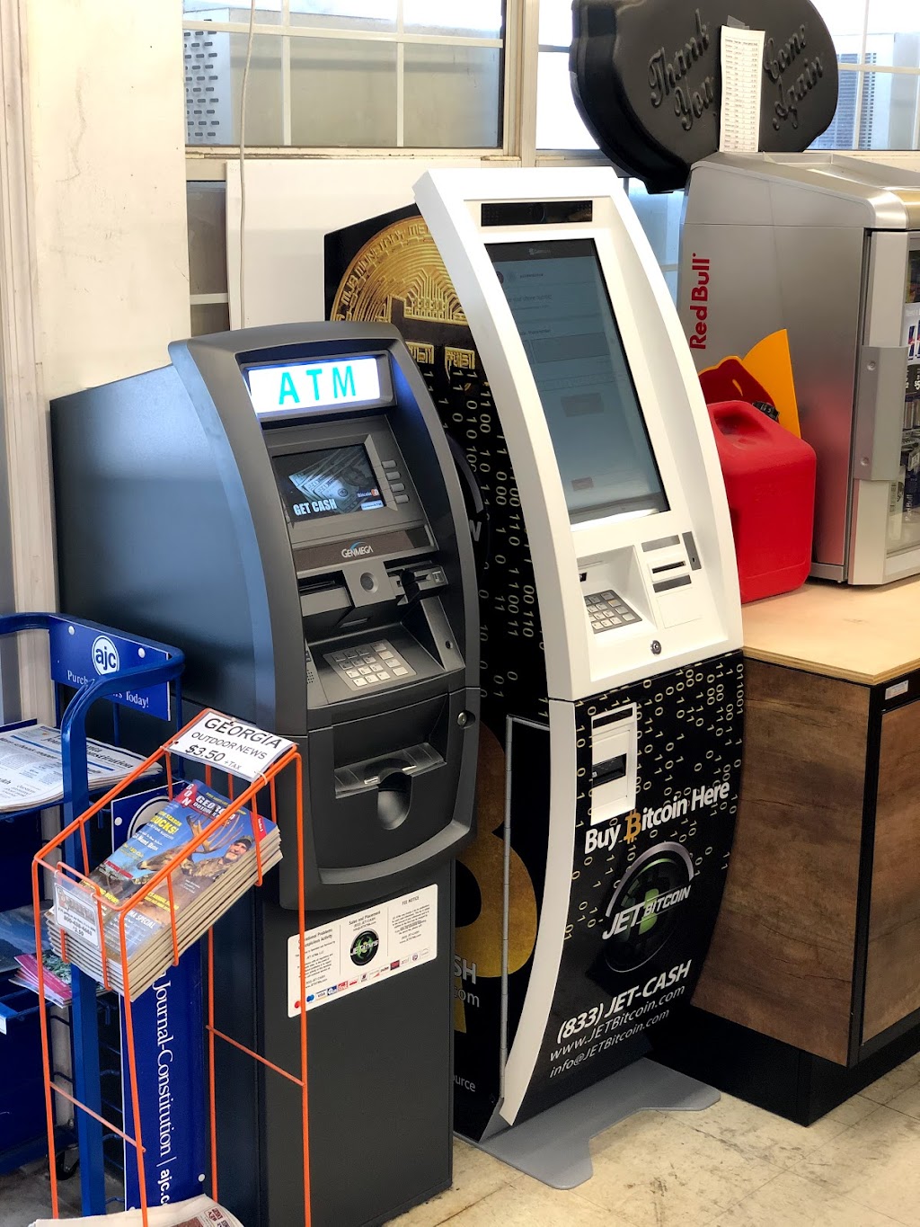 JET Bitcoin ATM | 2380 Pilgrim Mill Rd, Cumming, GA 30041, USA | Phone: (833) 538-2274