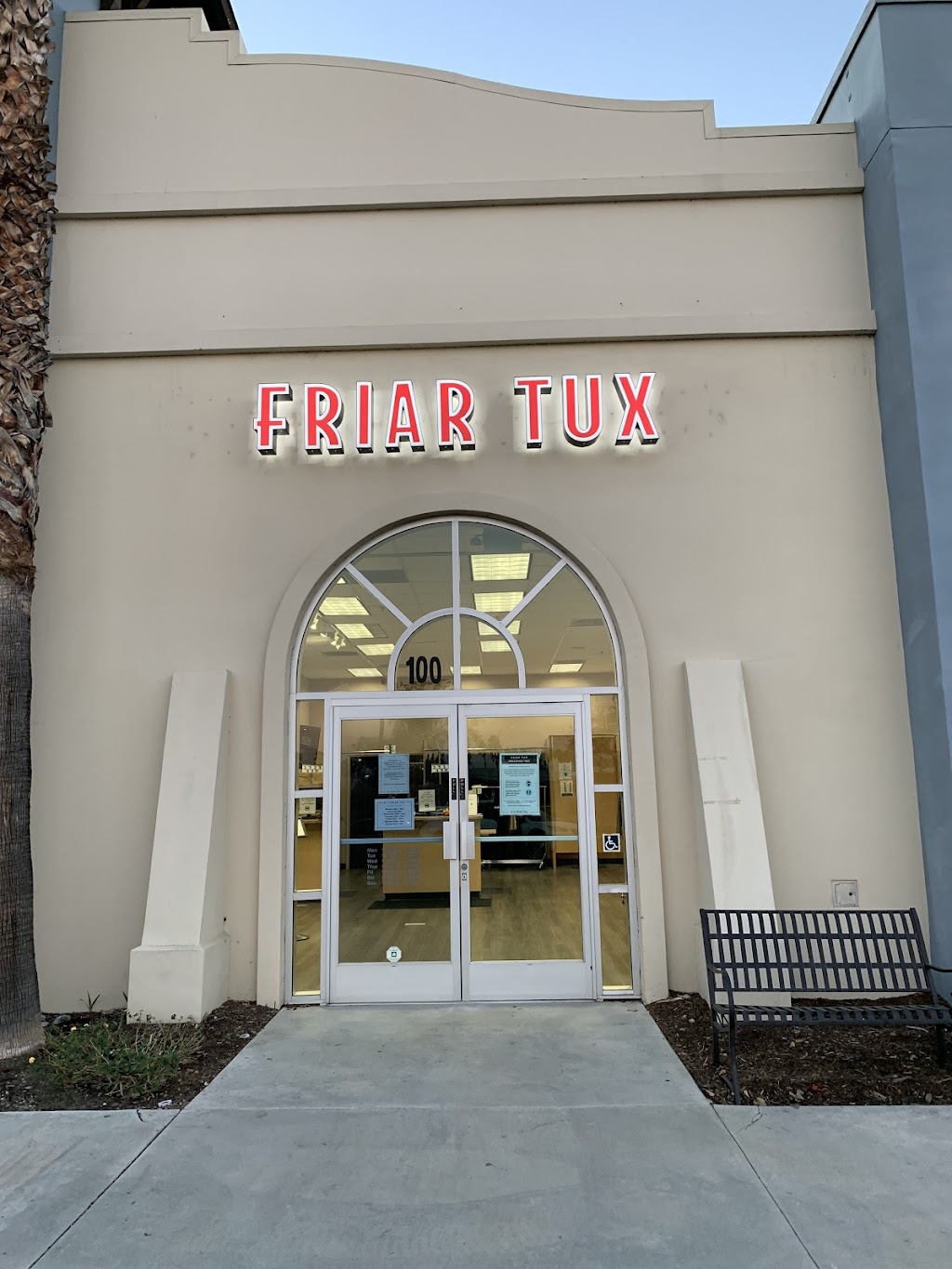 Friar Tux | 8227 Day Creek Blvd #100, Rancho Cucamonga, CA 91739, USA | Phone: (909) 899-9060