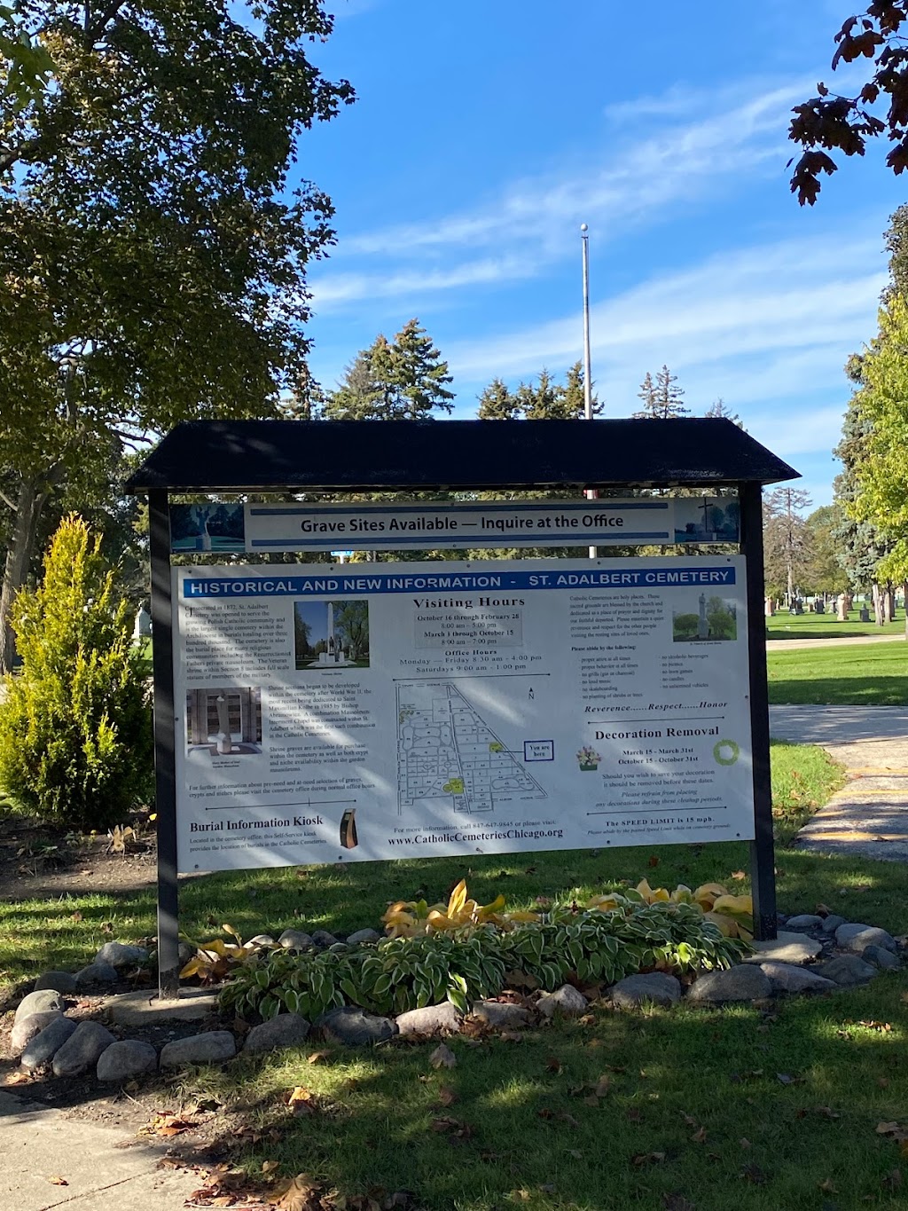 St Adalbert Catholic Cemetery & Mausoleums | 6800 N Milwaukee Ave, Niles, IL 60714, USA | Phone: (847) 647-9845