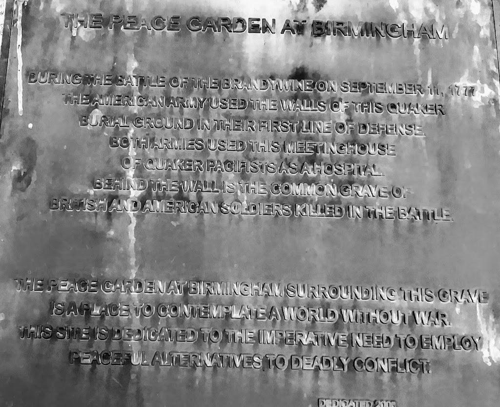 BIRMINGHAM FRIENDS MEETING | 1245 Birmingham Rd, West Chester, PA 19382, USA | Phone: (610) 793-1734