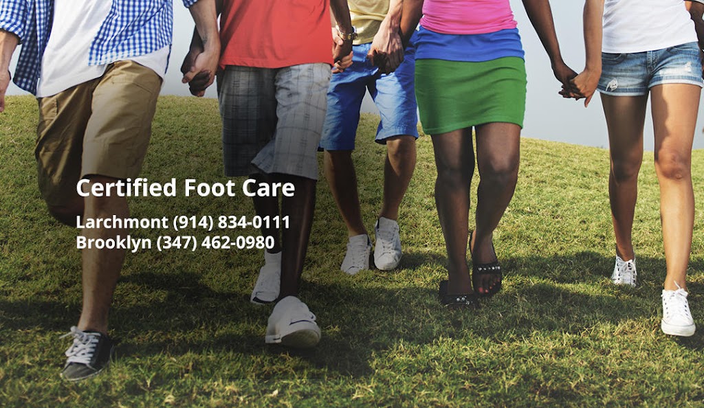 Certified Foot Care | 2365 Boston Post Rd #200, Larchmont, NY 10538 | Phone: (914) 834-0111