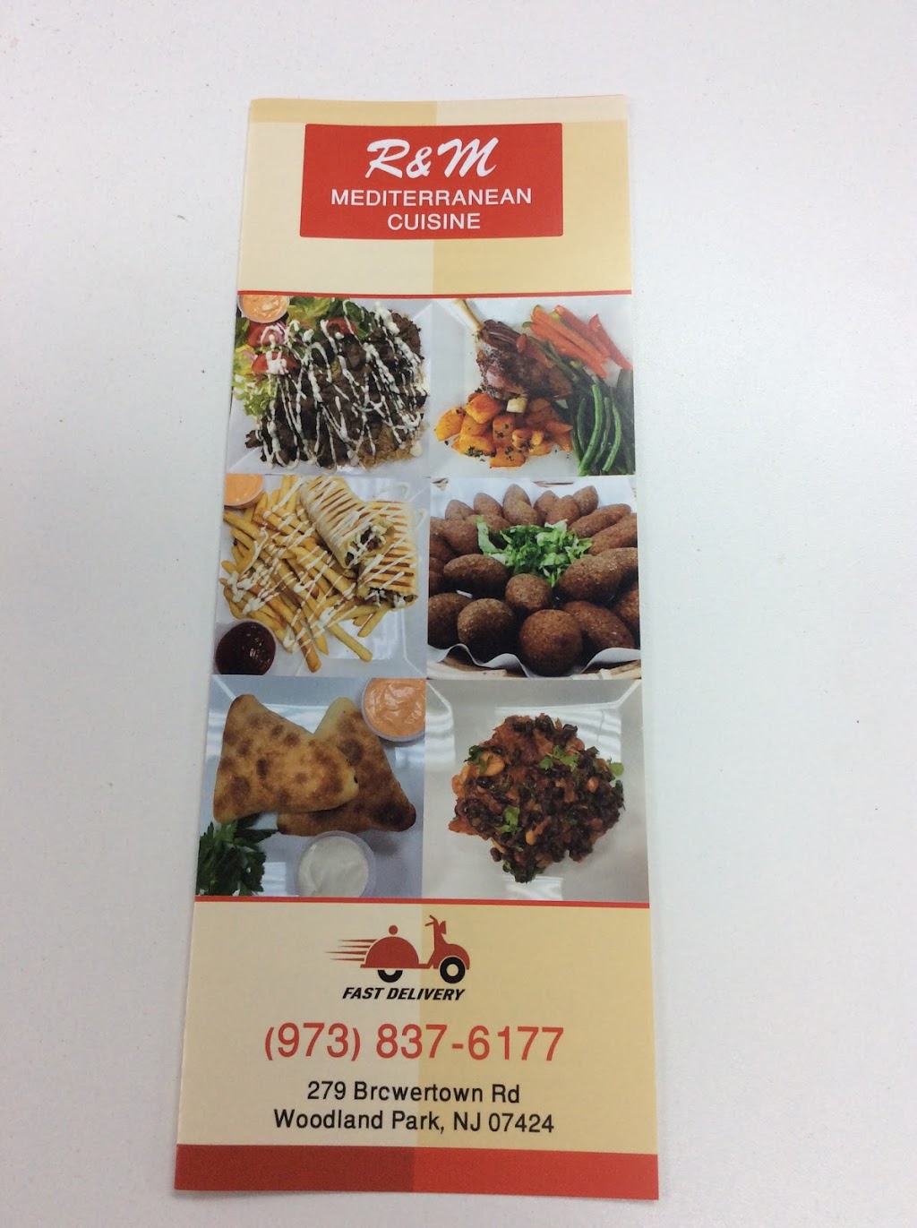 R&M Mediterranean Cuisine | 279 Browertown Rd, Woodland Park, NJ 07424, USA | Phone: (973) 837-6177