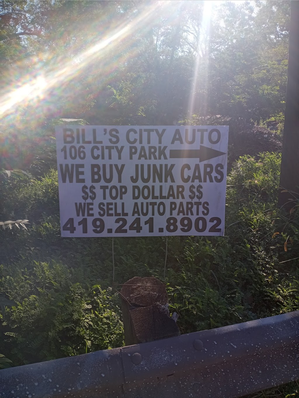 Bills City Auto Parts | 106 City Park, Toledo, OH 43604, USA | Phone: (419) 241-8902