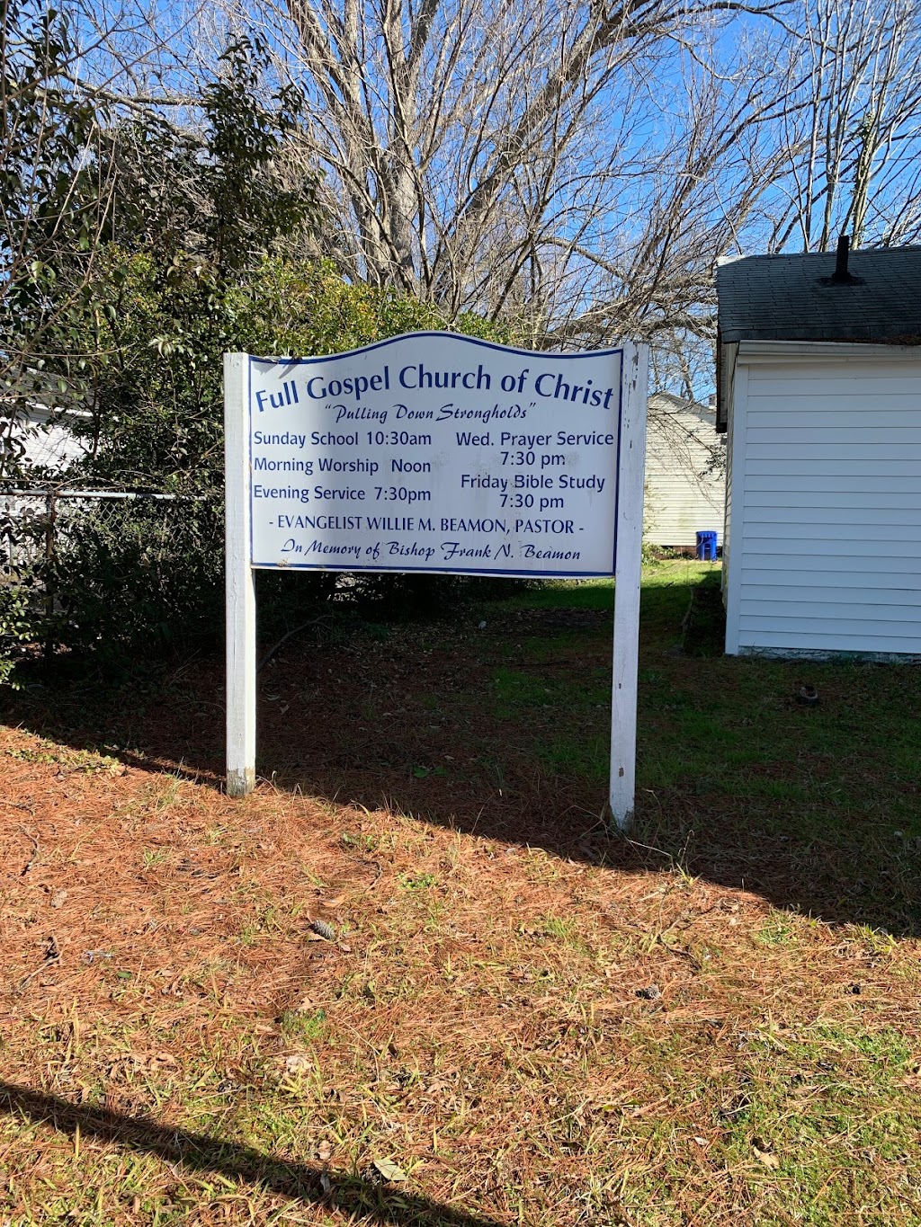 Church of God & True Holiness | 2129 Chestnut St, Portsmouth, VA 23704, USA | Phone: (757) 399-8394