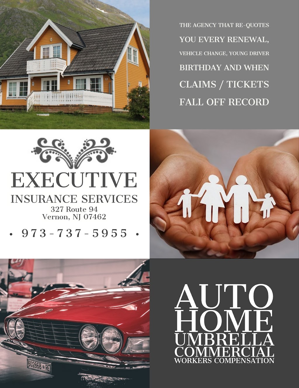 Executive Insurance Services | 327 NJ-94, Vernon Township, NJ 07462, USA | Phone: (973) 737-5955