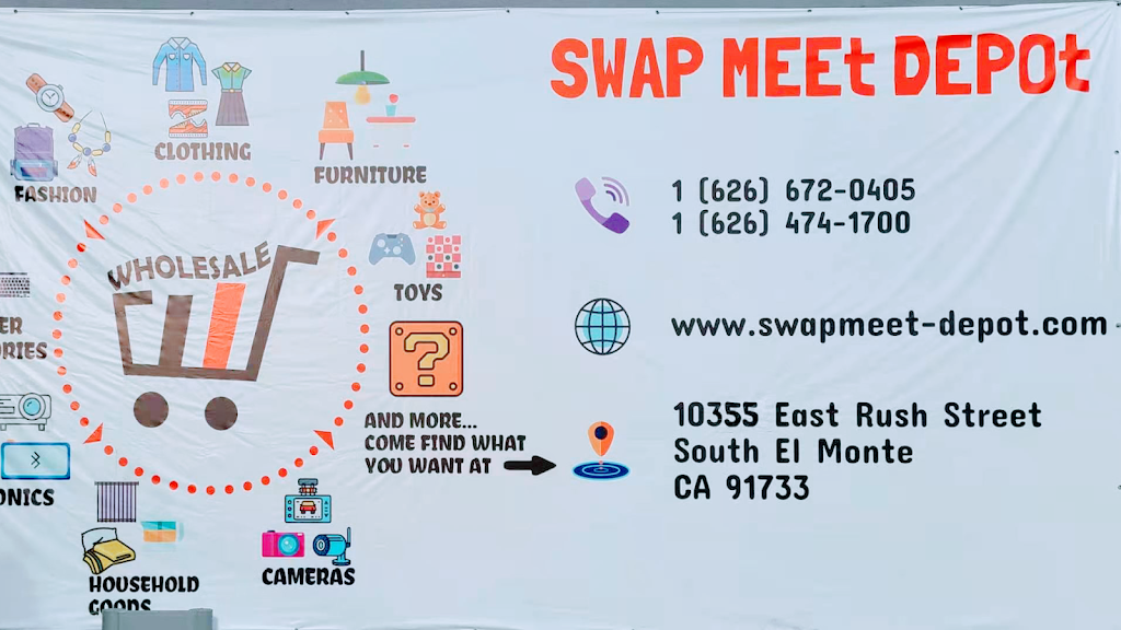 Swap Meet Depot | 10355 Rush St, South El Monte, CA 91733, USA | Phone: (626) 474-1700