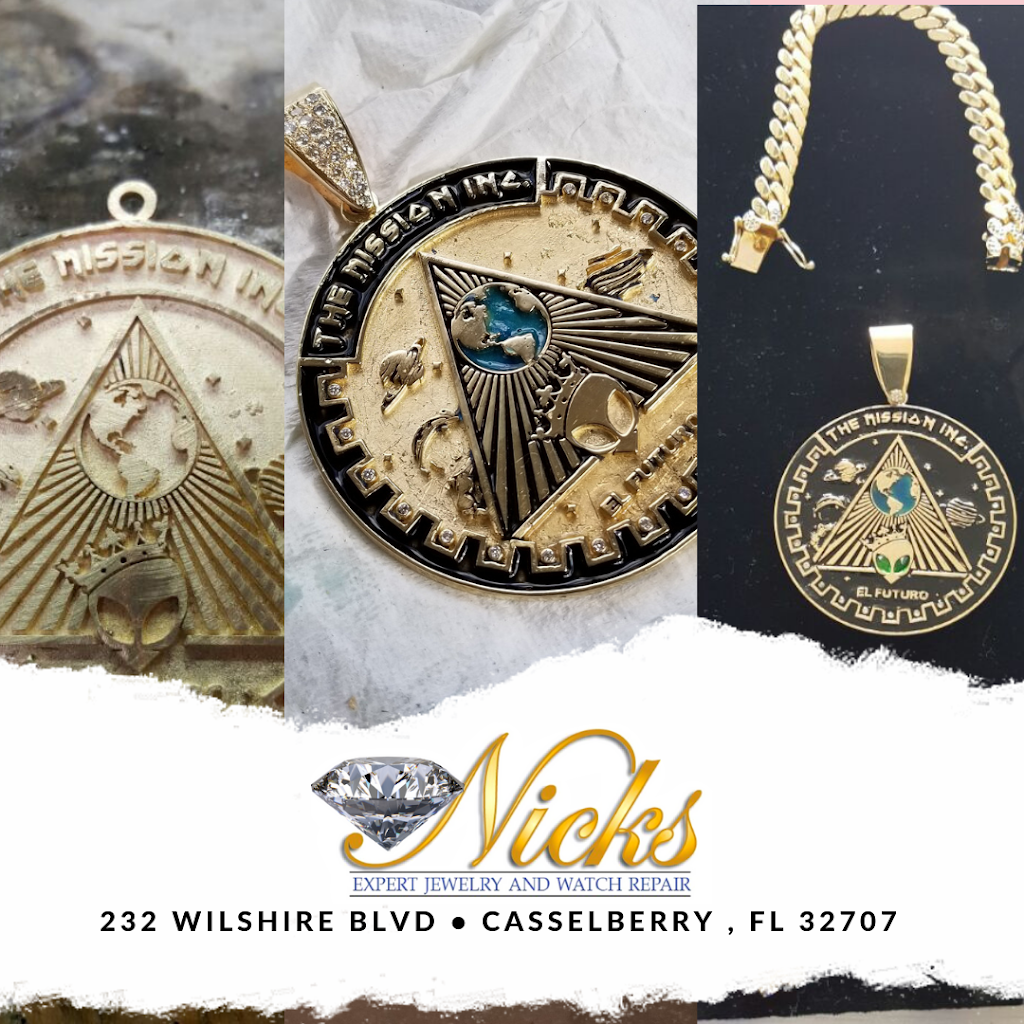 Nicks Expert Jewelry & Watch Repair | 232 Wilshire Blvd, Casselberry, FL 32707, USA | Phone: (407) 928-5188