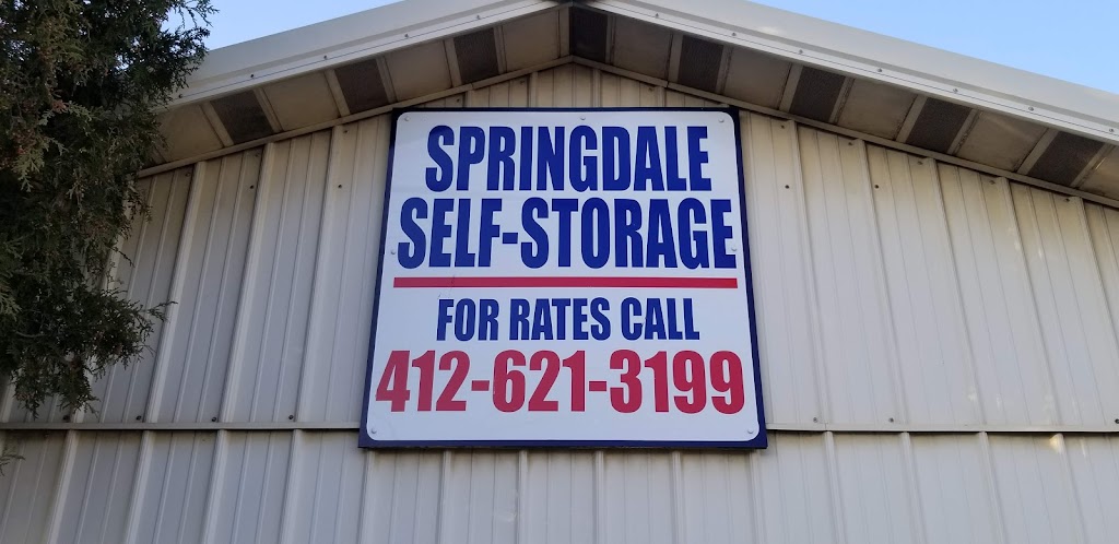 Springdale Self-Storage | 1021 Pittsburgh St, Springdale, PA 15144, USA | Phone: (412) 721-1773