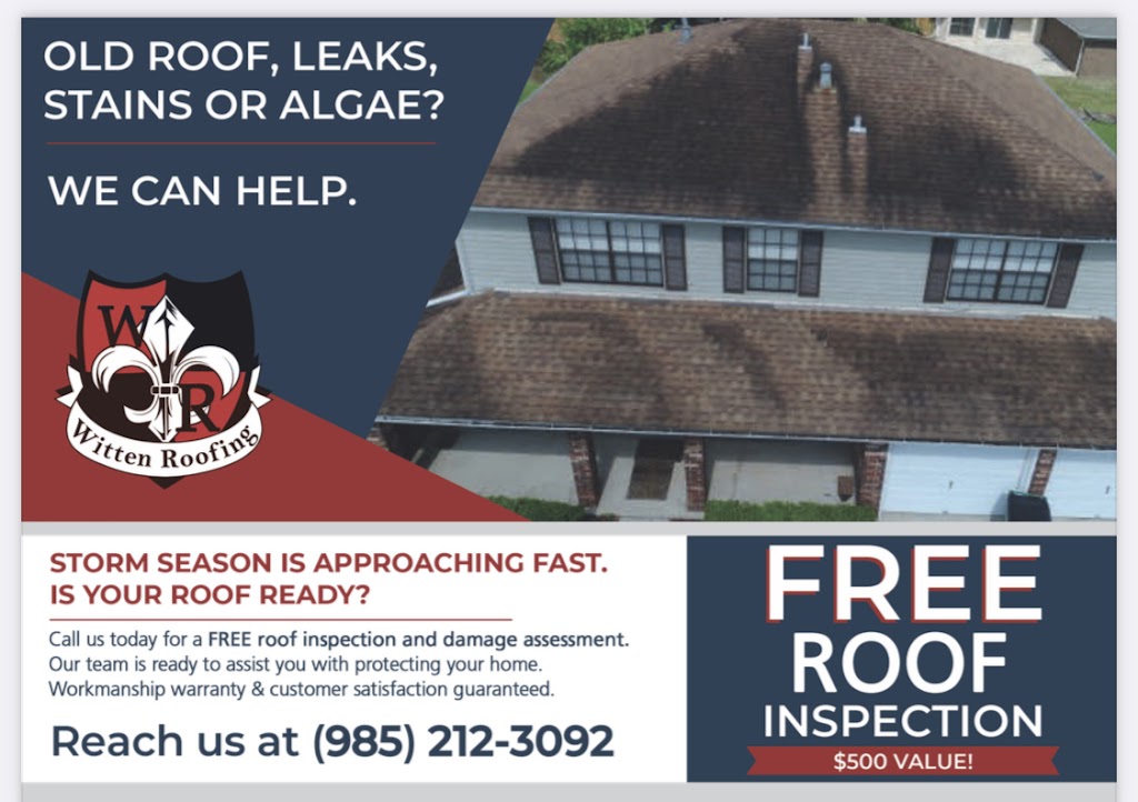 Witten Roofing - South LA | 131 Industrial Dr # G, Slidell, LA 70460, USA | Phone: (985) 212-3092