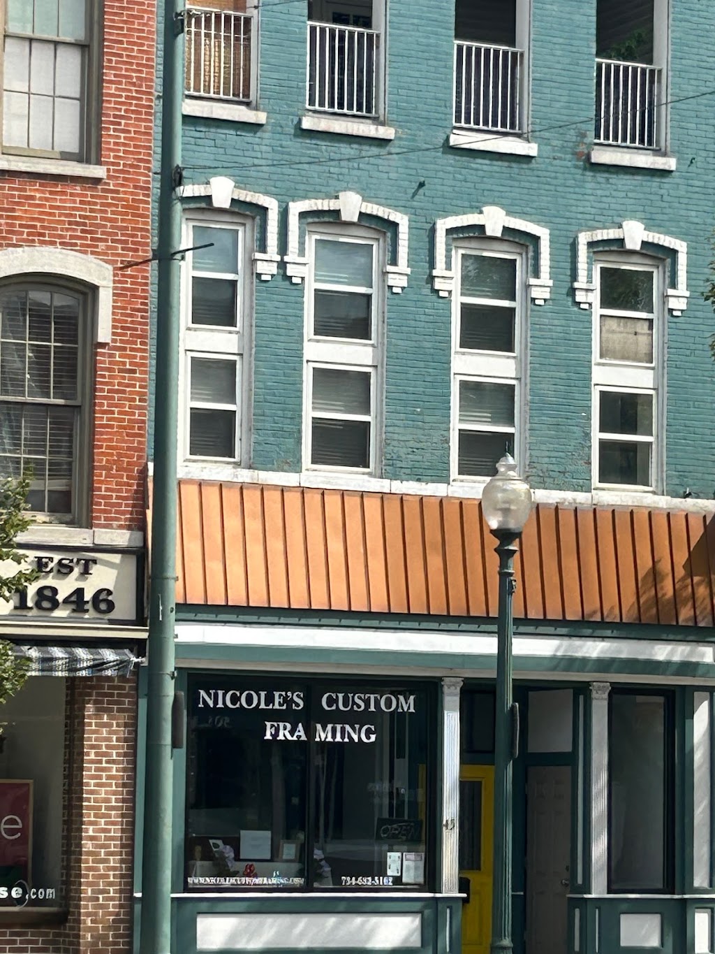 Nicoles Custom Framing | 45 S Monroe St, Monroe, MI 48161, USA | Phone: (734) 682-5162