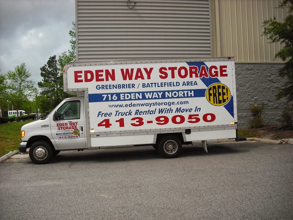 Eden Way Storage Center | 716 Eden Way N, Chesapeake, VA 23320, USA | Phone: (757) 413-9050