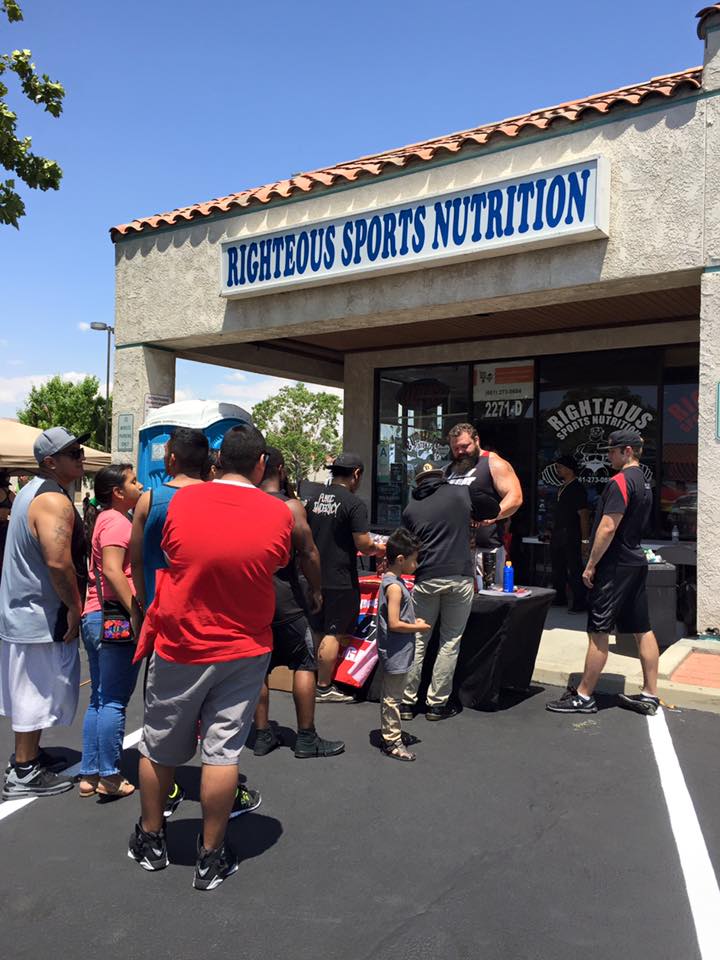 Righteous Sports Nutrition | 2271 E Palmdale Blvd # D, Palmdale, CA 93550, USA | Phone: (661) 273-0884