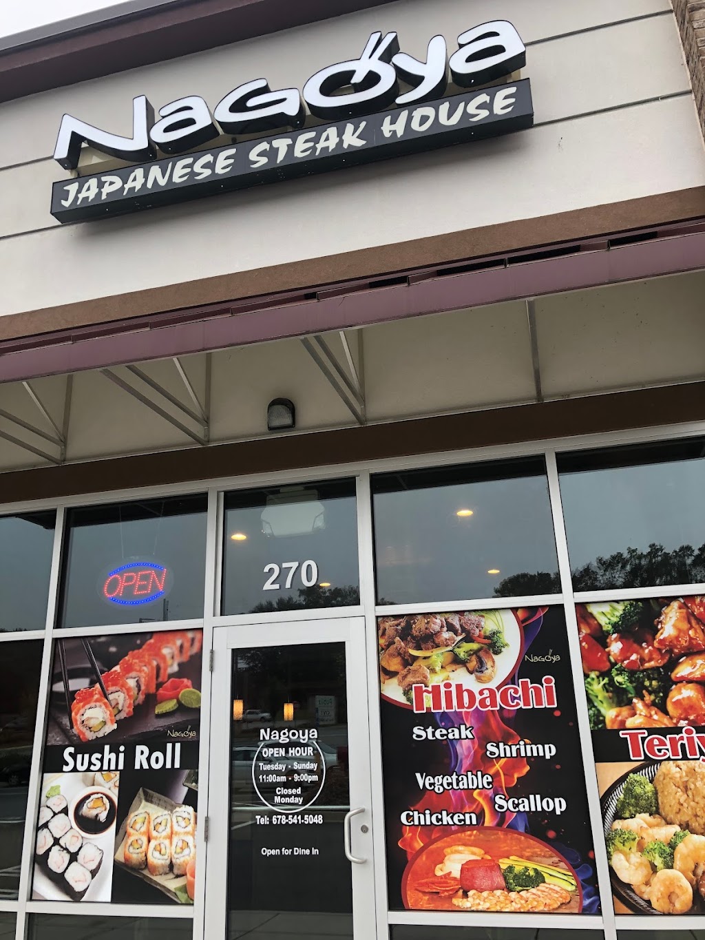 Nagoya Japanese Steak House | 4108 Hamilton Mill Rd Suite 270, Buford, GA 30519, USA | Phone: (678) 541-5048