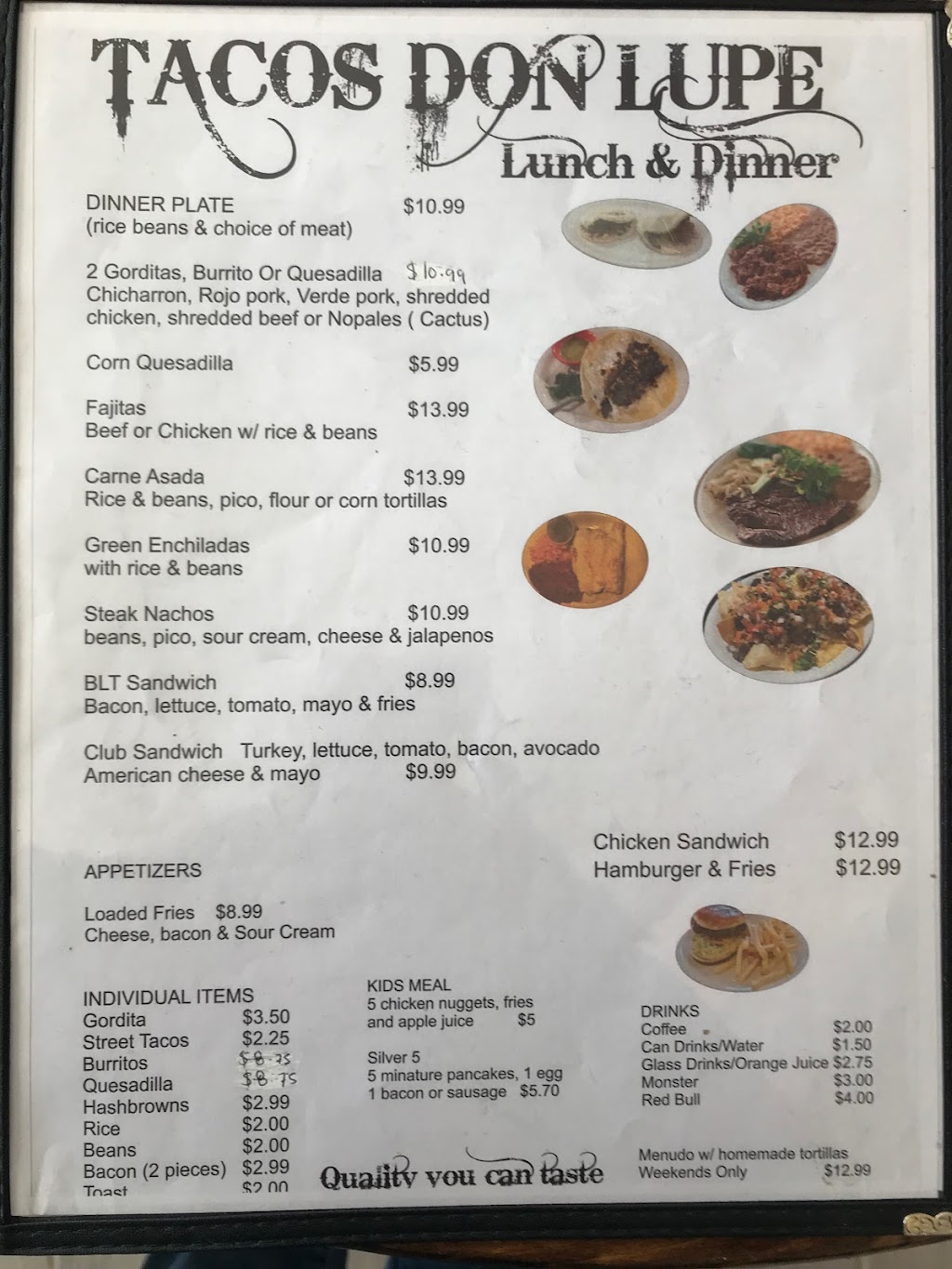 Tacos don Lupe | 118 TX-11, Tom Bean, TX 75489, USA | Phone: (469) 667-8813