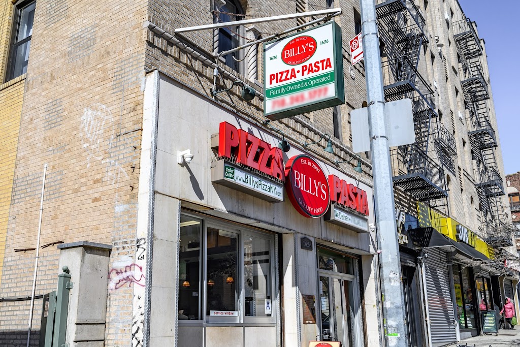 Billys Pizza & Pasta | 1626 Bedford Ave, Brooklyn, NY 11225, USA | Phone: (718) 245-1777