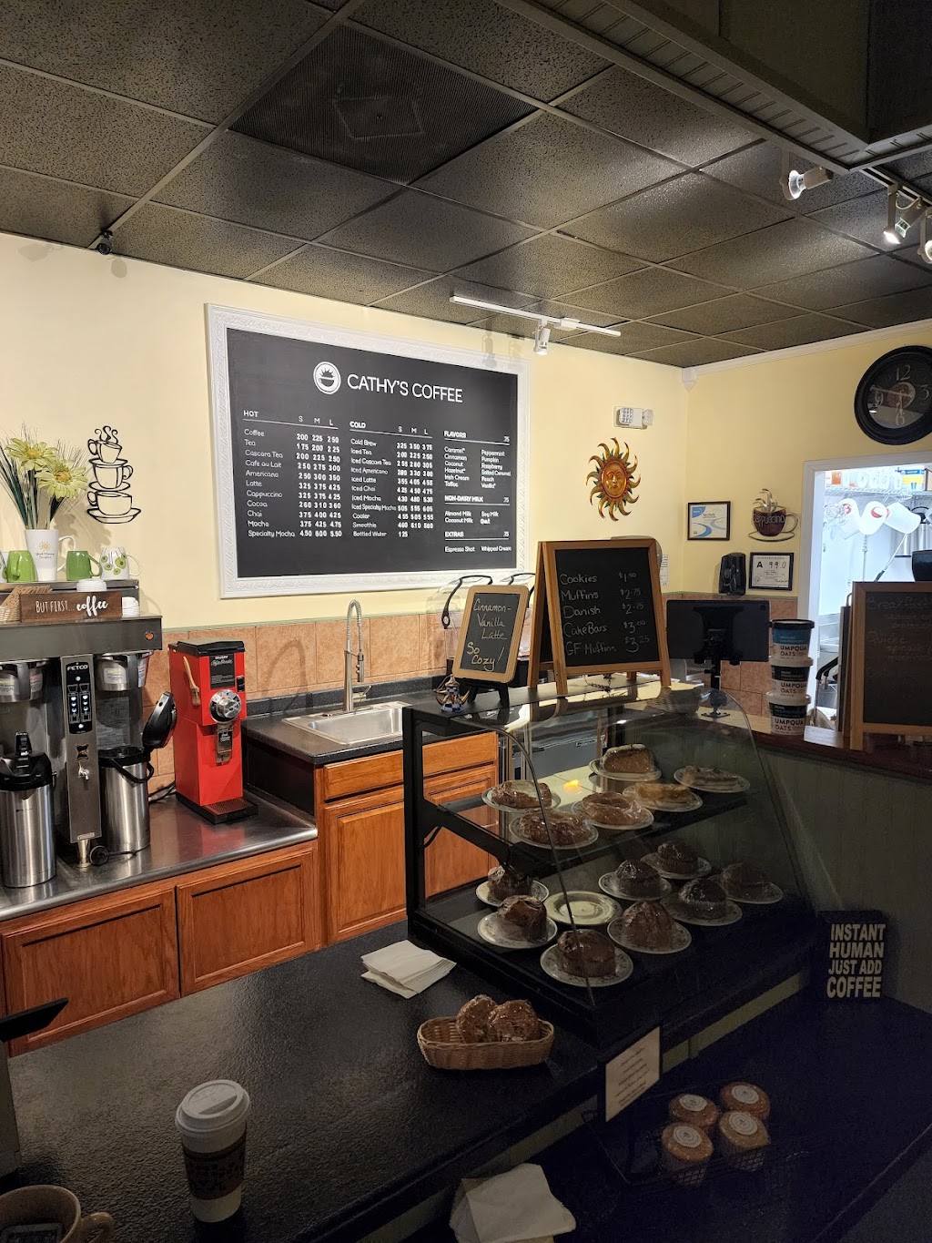 Cathys Coffee | 606 Indian Trail Road South, Indian Trail, NC 28079, USA | Phone: (704) 821-7375