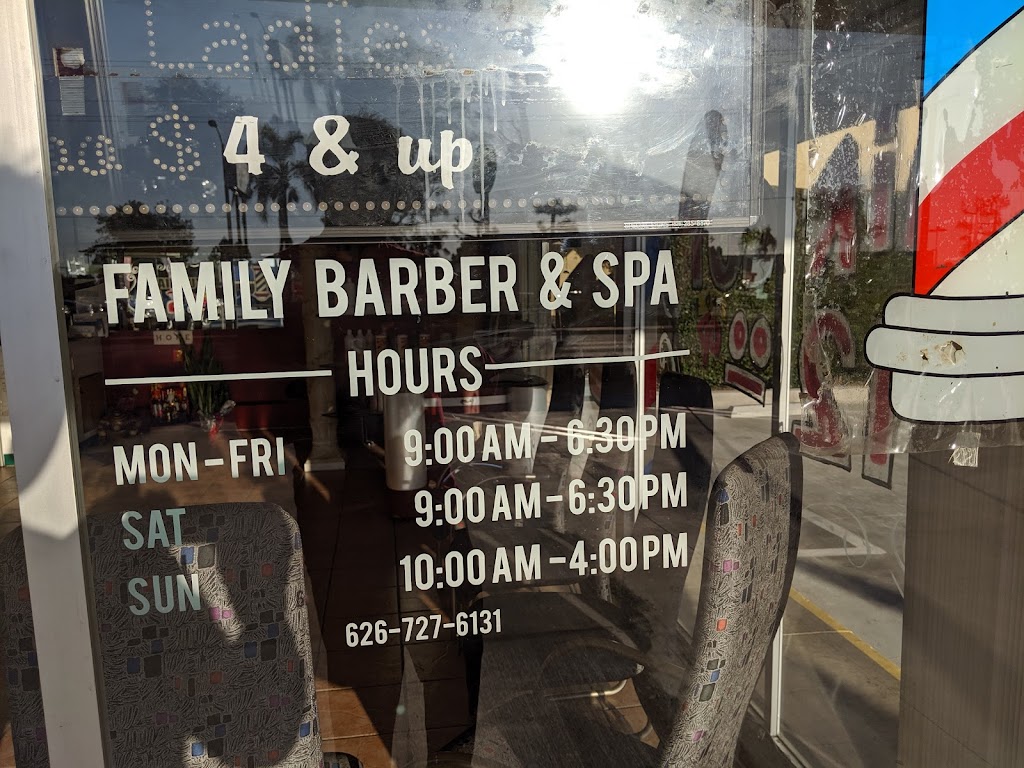 Family Barber & Spa | 620 N Azusa Ave, West Covina, CA 91791, USA | Phone: (626) 727-6131