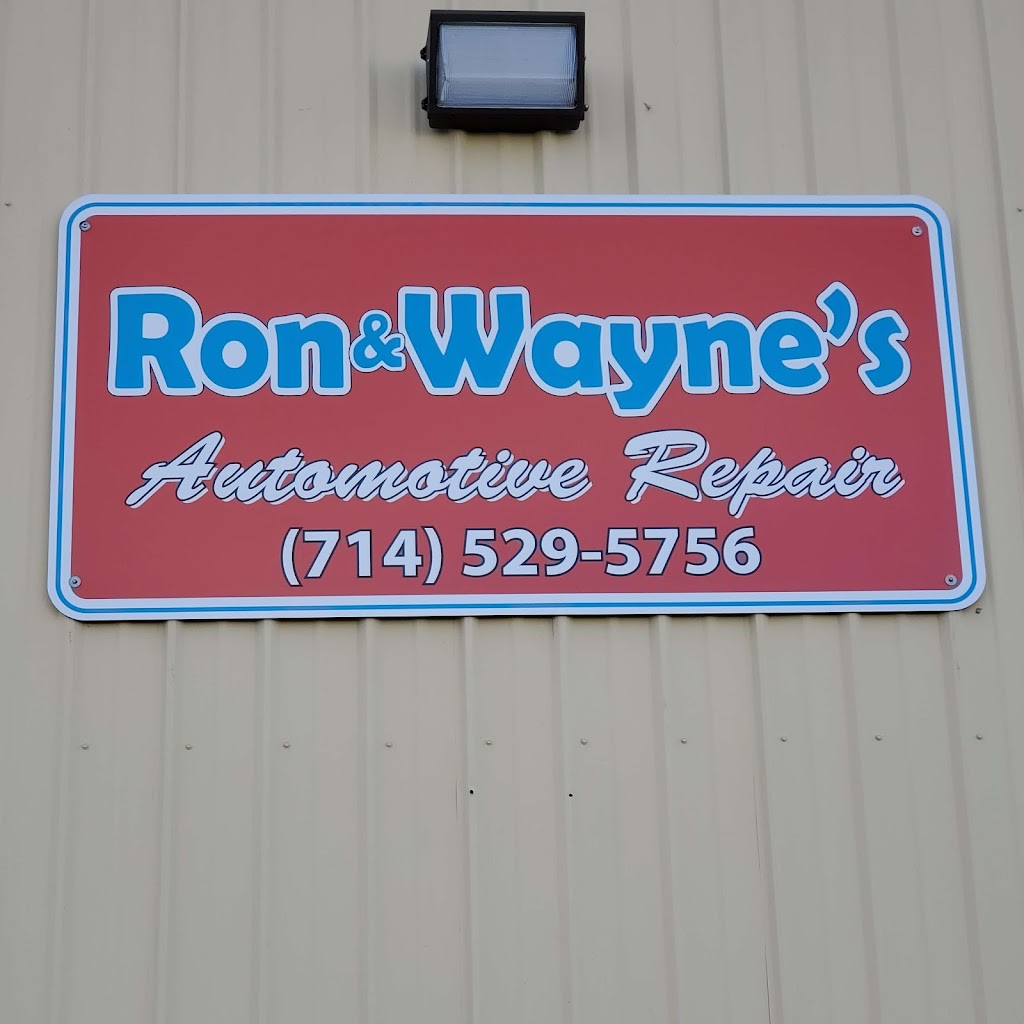 Ron & Waynes Auto Repair Inc | 322 N Orange Ave ste.a, Brea, CA 92821, USA | Phone: (714) 529-5756