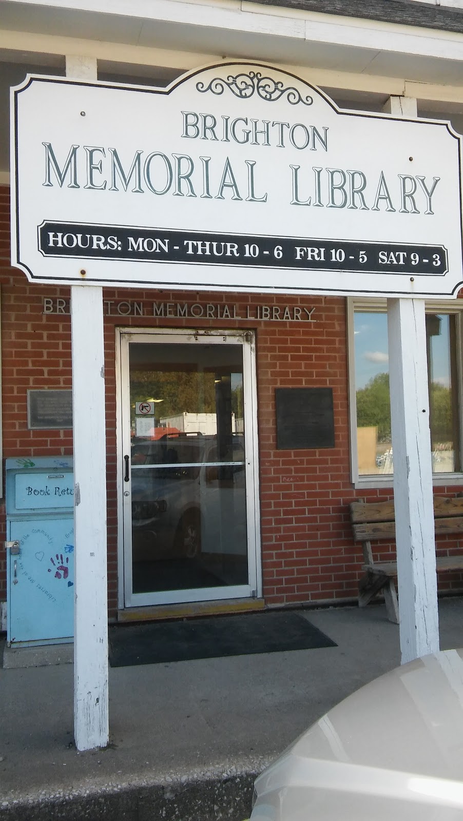 Brighton Memorial Library | 110 N Main St, Brighton, IL 62012 | Phone: (618) 372-8450