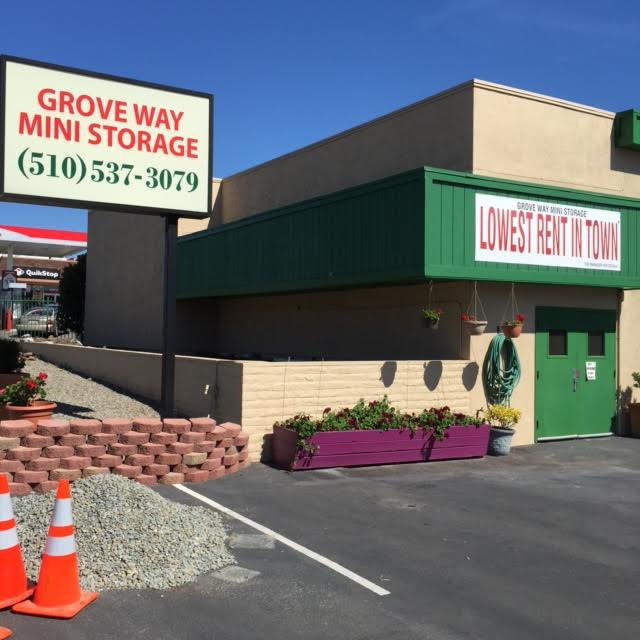 Grove Way Mini Storage | 2855 Grove Way, Castro Valley, CA 94546, USA | Phone: (510) 537-3079