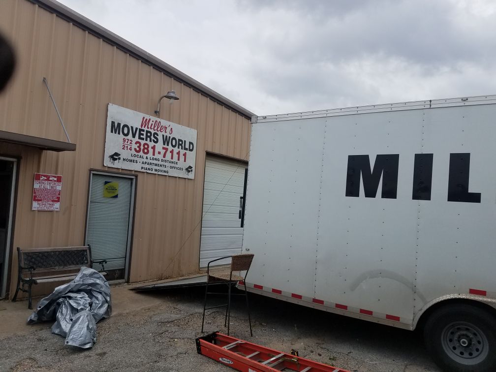 Millers Movers World | 5010 Boyd Blvd Suite A, Rowlett, TX 75088, USA | Phone: (972) 381-7111