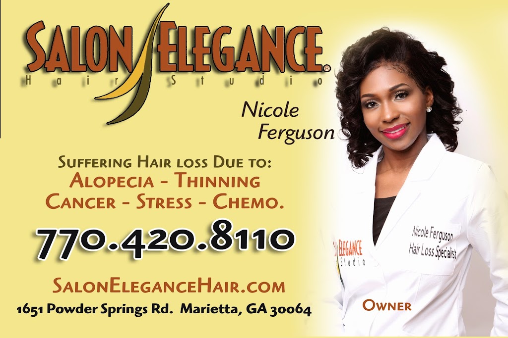 Salon Elegance Hair Studio | 2365 Powder Springs Rd SW Suite 1219, Marietta, GA 30064, USA | Phone: (770) 420-8110