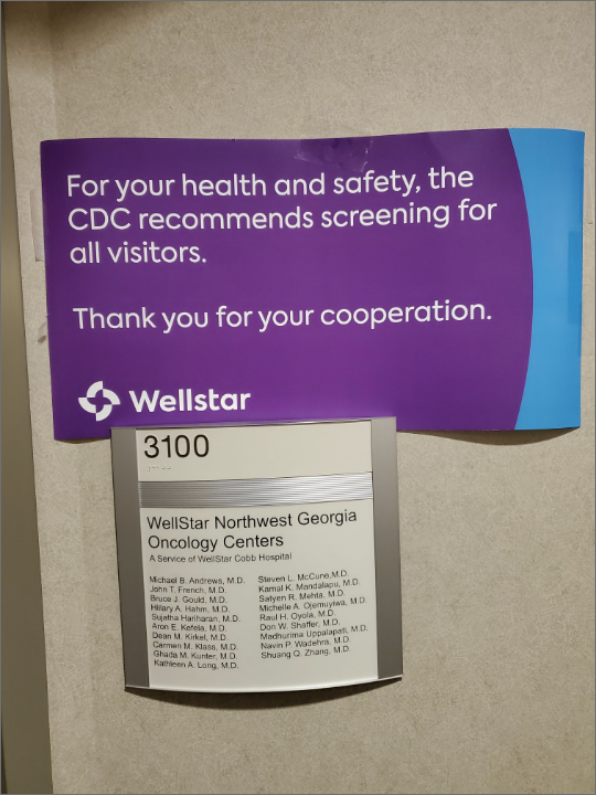 Northwest Georgia Oncology Centers - Paulding, Georgia | 144 Bill Carruth Pkwy Suite 3100, Hiram, GA 30141 | Phone: (678) 363-1940