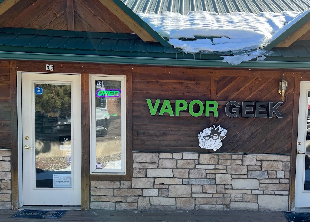 Vapor Geek | 13700 US Hwy 285 STE 106, Pine, CO 80470, USA | Phone: (720) 670-2295