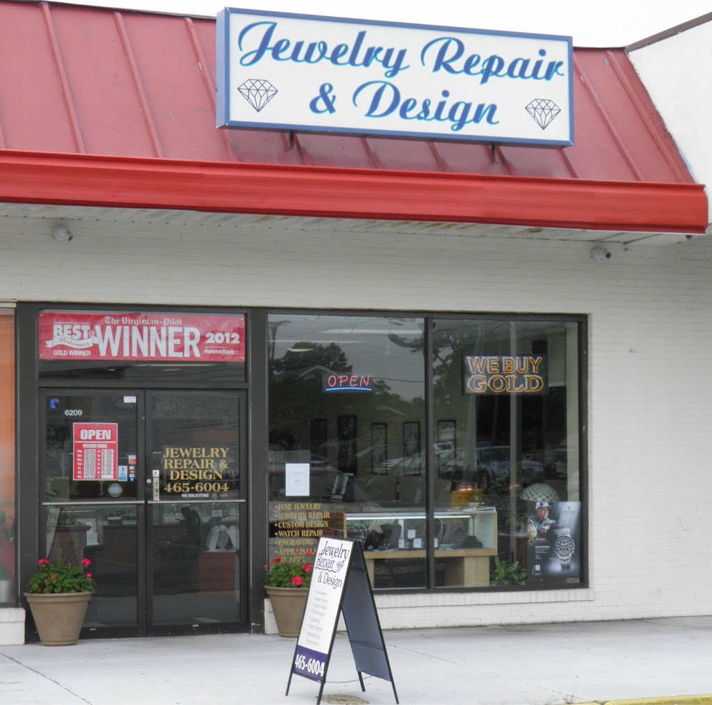Jewelry Repair & Design | 6209 Portsmouth Blvd, Portsmouth, VA 23701, USA | Phone: (757) 465-6004
