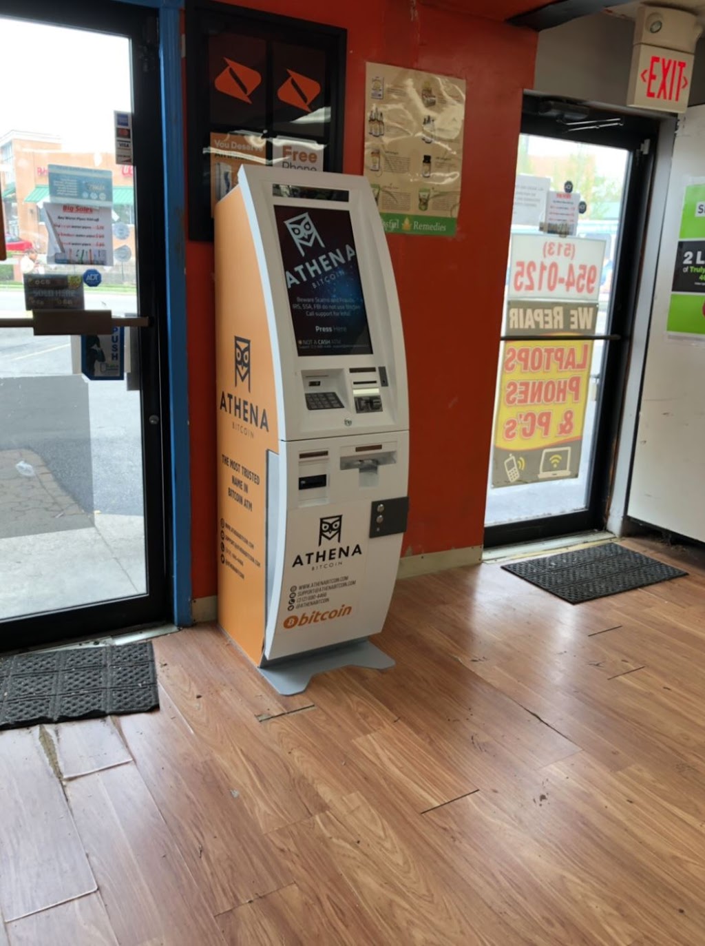 Athena Bitcoin ATM | 3197 Harrison Ave, Cincinnati, OH 45211, USA | Phone: (312) 690-4466