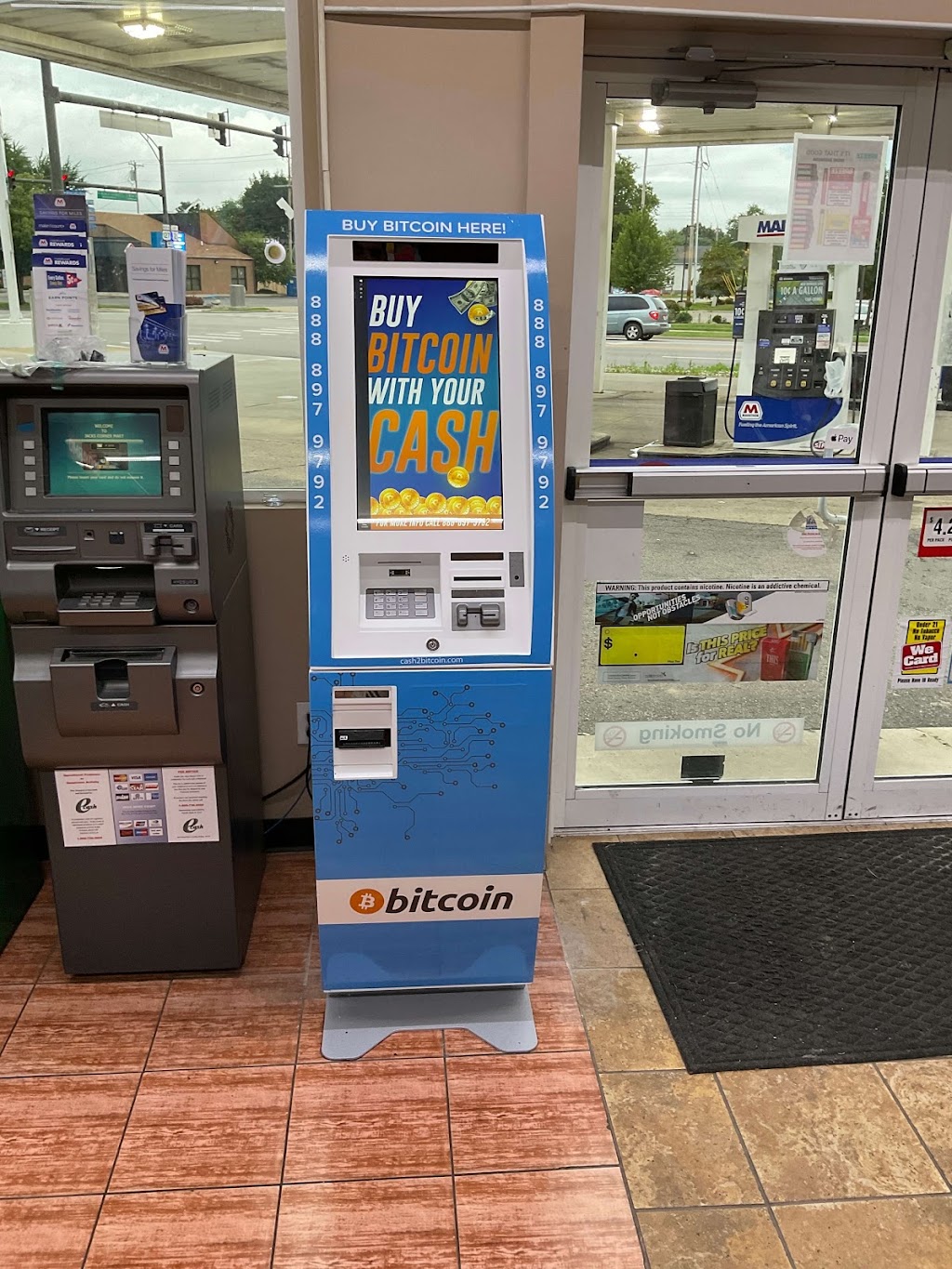 Cash2Bitcoin ATM | 402 S Main St, Bryan, OH 43506, USA | Phone: (888) 897-9792